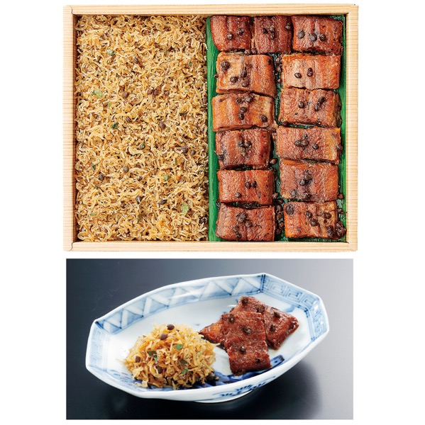 <12月以降お届け>くらま辻井 うなぎ山椒煮・山椒じゃこ詰合せ<常温便>