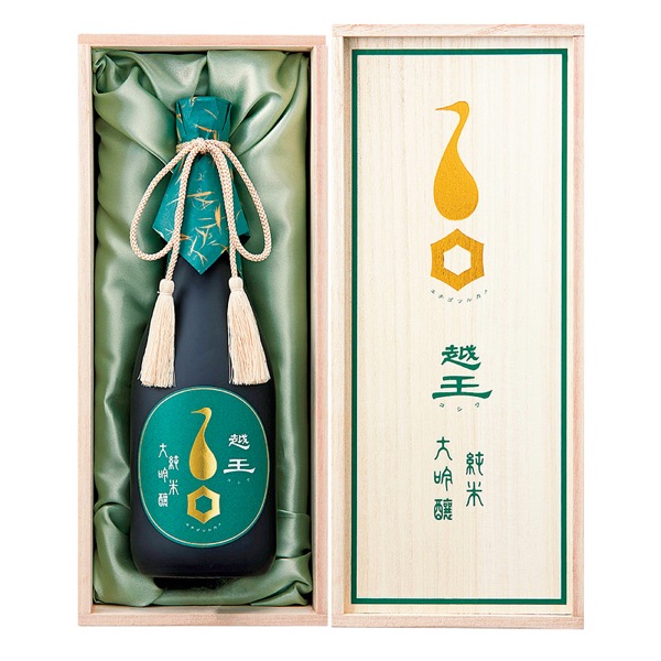 <12月以降お届け>越後鶴亀 越王 純米大吟醸 隼人<常温便>