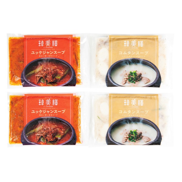 <12月以降お届け>【韓美膳】韓流スープ詰合せ<産直・送料込み>