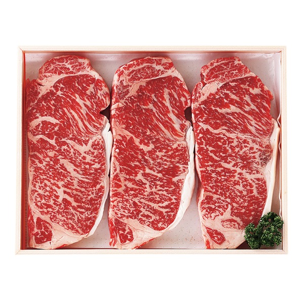 加茂川 国産黒毛和牛 熟成ステーキ<産直・送料込み>