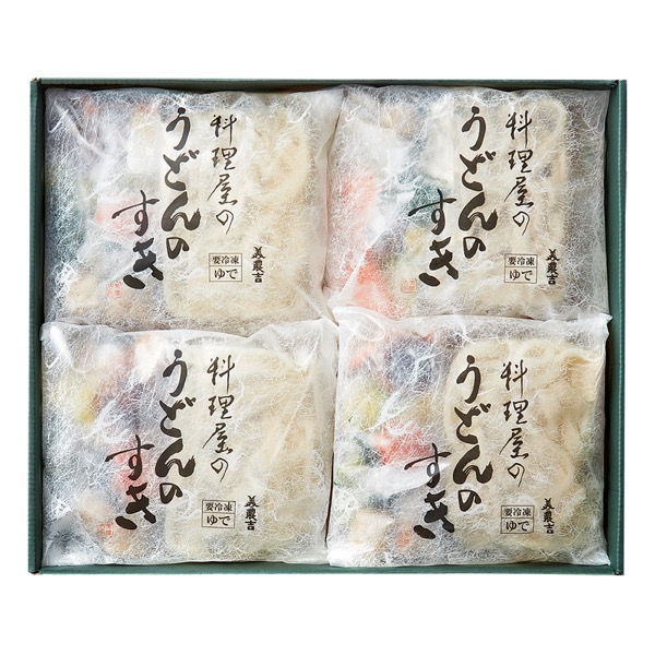 <12月以降お届け>【京料理 美濃吉】うどんのすき<産直・送料込み>