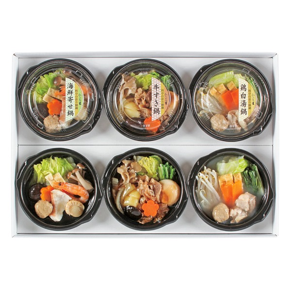 京・料亭 わらびの里 料亭の彩り個鍋<産直・送料込み>