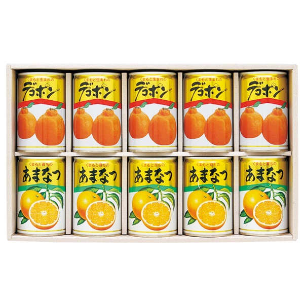 <12月以降お届け>ジューシー くまもとの果樹園 デコポン・あまなつ缶詰<常温便>