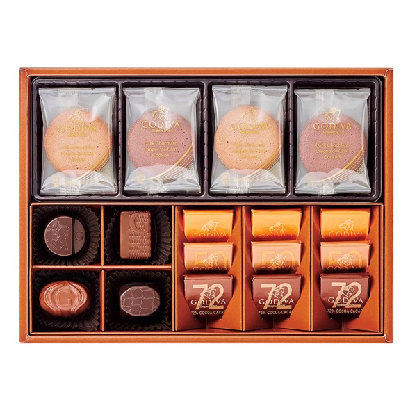 <12月以降お届け>ゴディバ チョコレート&クッキー アソートメント<常温便>