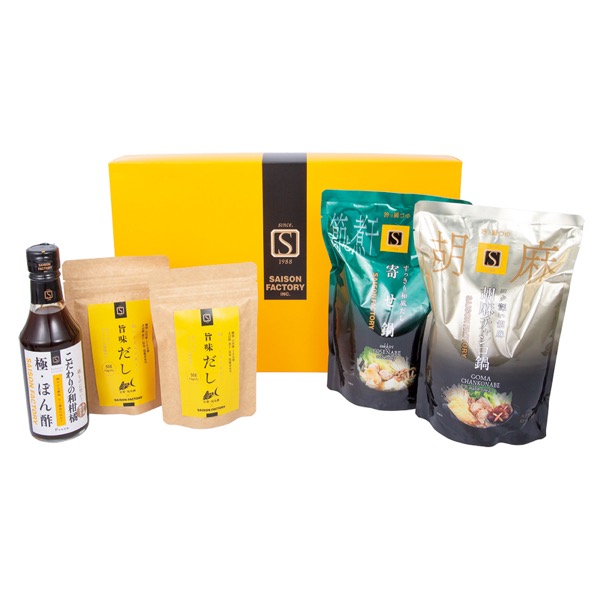 セゾンファクトリー 冬のあったか鍋セット<常温便>