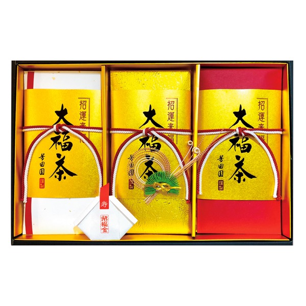 <12月以降お届け>招運来福・矢部大福茶<常温便>