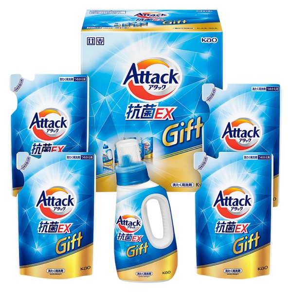 <12月以降お届け>アタック抗菌EXギフト <常温便>
