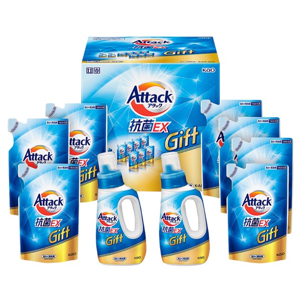 <12月以降お届け>アタック抗菌EXギフト <常温便>
