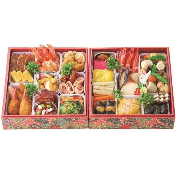 【配送/12月31日】鶴屋 和洋中二段 竹