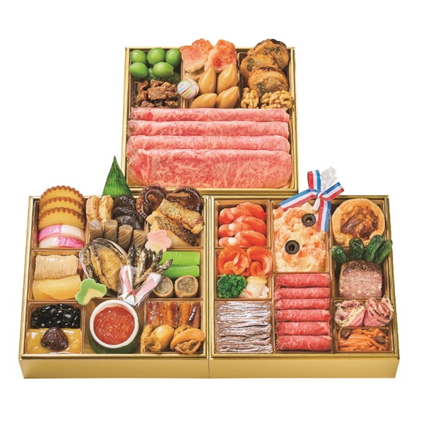 【配送/12月31日】京乃百年洋食「東洋亭」和洋三段重