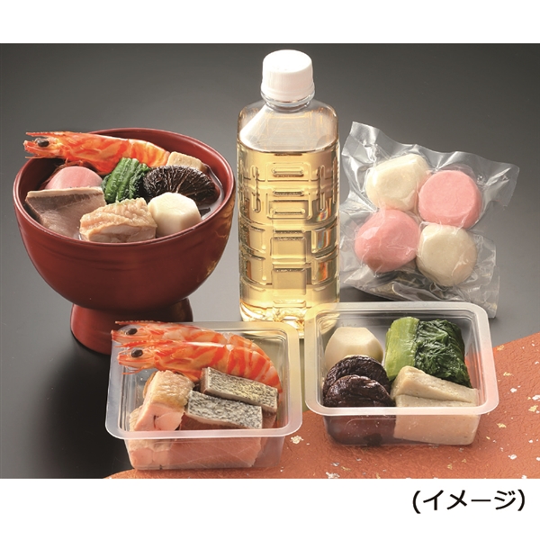【配送/12月30日】柚子庵 雑煮セット<冷凍・送料別>