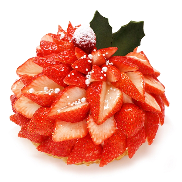 <店頭お渡し>【カフェコムサ】<クリスマス限定>福岡県産いちご「あまおう」のケーキ <お渡し日:12月21日(日)〜25日(木)>