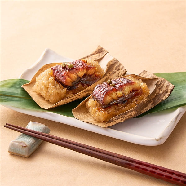 <6月13日(土)までの承り>【京料理 美濃吉】鰻のお凌ぎ飯蒸し詰合せ(UOS−50A)<冷凍>