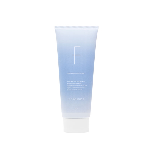 【Cosme Kitchen】【F ORGANICS】スクラブウォッシュ クールソルベ (180g)