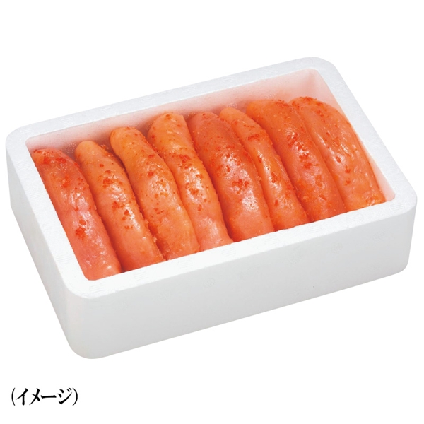 【34】福岡はたえ 無着色辛子明太子(上切れ)400g<冷凍便>
