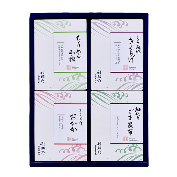<2026敬老の日>【小倉屋山本】昆布佃煮詰合せ<常温便>