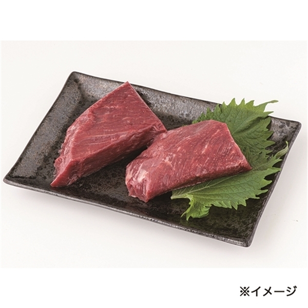 <2026敬老の日>【菅乃屋】国産馬刺しロースブロック 〈冷凍〉