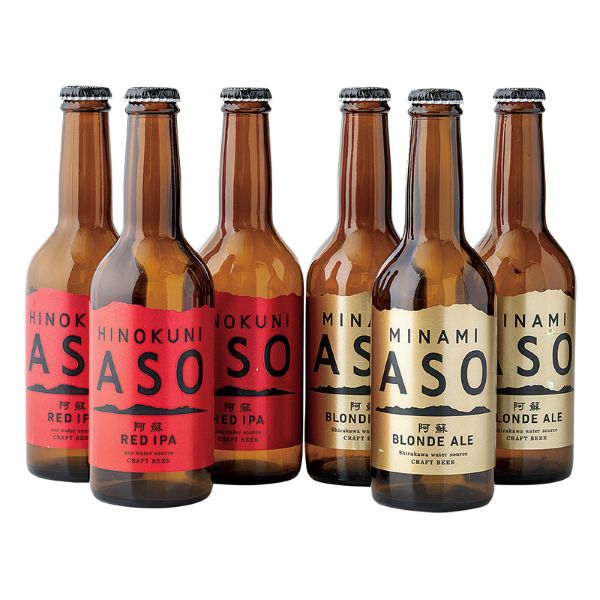 <7月以降お届け>【みなみ阿蘇ビール】2種詰め合わせ6本セット<産直・送料込み>