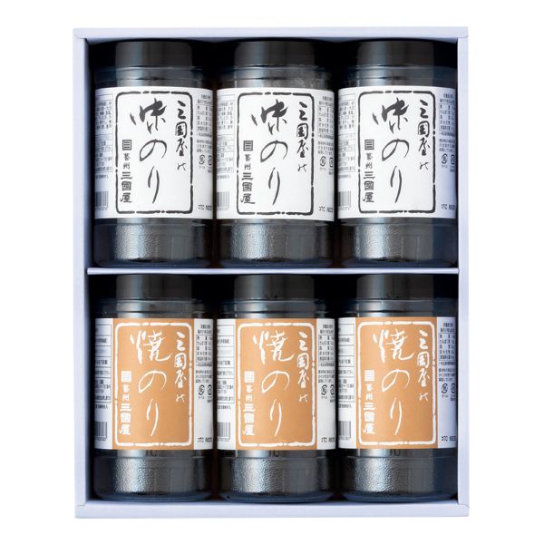 <7月以降お届け>三國屋 味のり・焼のり詰合せ<常温便>