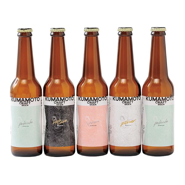 <7月以降お届け>熊本クラフトビール ブリュワリー厳選飲み比べ5本セット<産直・送料込み>