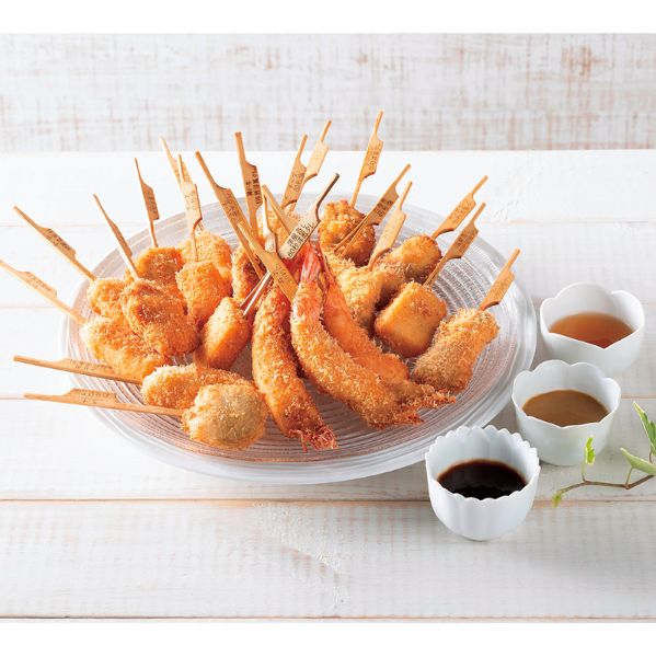 <7月以降お届け>兵庫・神戸「串乃家」揚げたいギフト「串揚げ屋さん」<産直・送料込み>