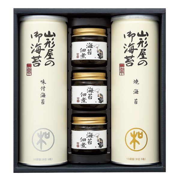 <7月以降お届け>山形屋海苔店 海苔・海苔佃煮詰合せ<常温便>