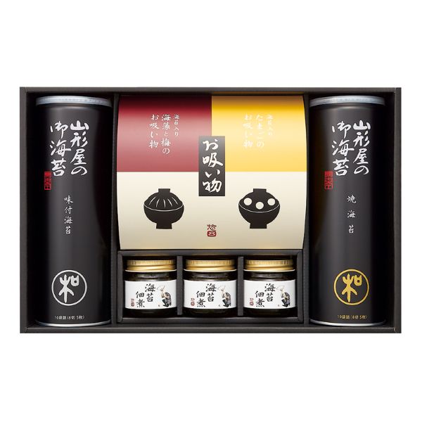 <7月以降お届け>山形屋海苔店 海苔・佃煮・お吸物詰合せ<常温便>