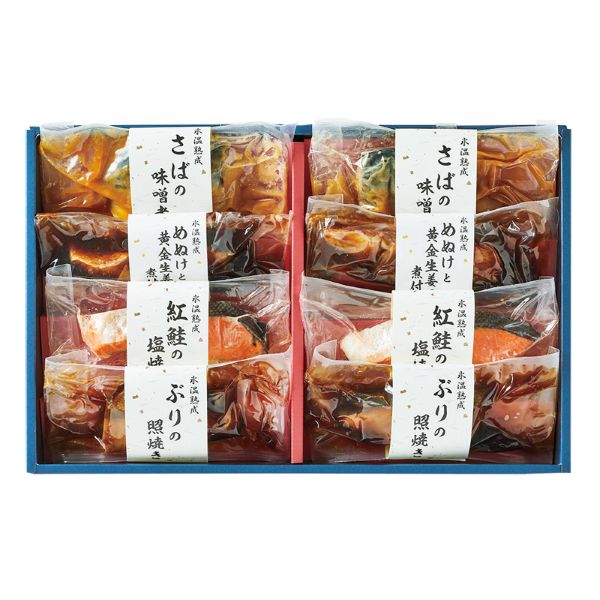 <7月以降お届け>山陰大松 氷温熟成 煮魚・焼き魚詰合せ(縁−en−)<冷凍便>