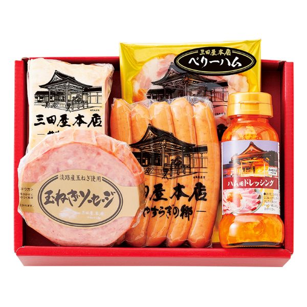 <7月以降お届け>兵庫 三田屋本店 ロースハム詰合せ<産直・送料込み>