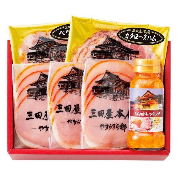 <7月以降お届け>兵庫 三田屋本店 ロースハム詰合せ<産直・送料込み>