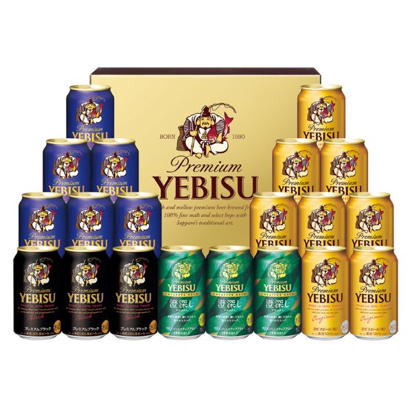 <7月以降お届け>ヱビス4種の味わいセット<常温便>
