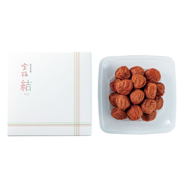<7月以降お届け>宝梅 「結」蜂蜜入り450g 化粧箱<常温便>