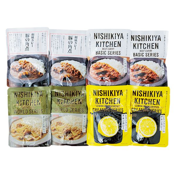 <7月以降お届け>ニシキヤキッチン レトルトカレーセット<常温便>