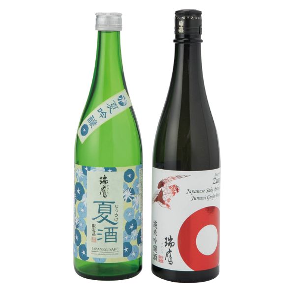 <7月以降お届け>瑞鷹 夏の吟醸 飲みくらべセット<産直・送料込み>