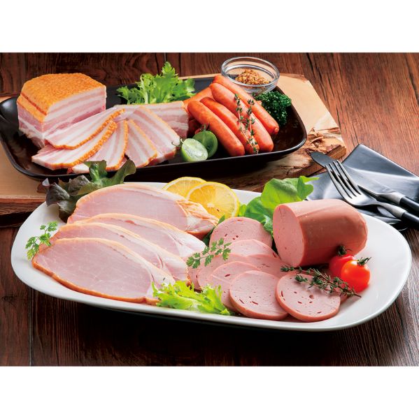 <7月以降お届け>福岡「みやこハム」ドイツ製法ハム・ソーセージセット<産直・送料込み>