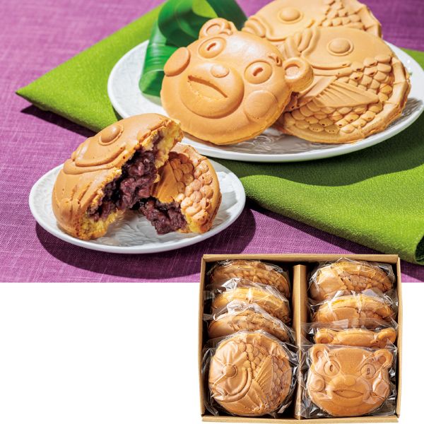 <7月以降お届け>【まるきん製菓】たいやき8個セット<産直・送料込み>