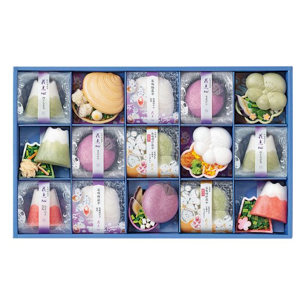 <7月以降お届け>京都・辻が花 京野菜のお吸物最中詰合せ<常温便>