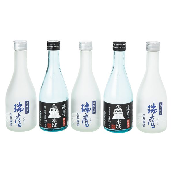 <7月以降お届け>瑞鷹 熊本城爽涼冷酒セット<産直・送料込み>
