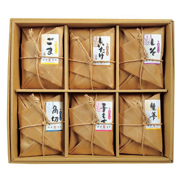 <7月以降お届け>尾道 小さな油紙の佃煮詰合せ<産直・送料込み>