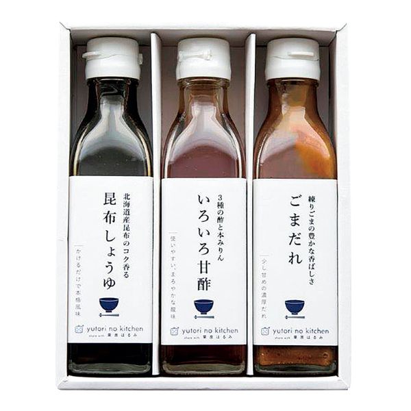 <7月以降お届け>栗原はるみ たれ3本セット<常温便>