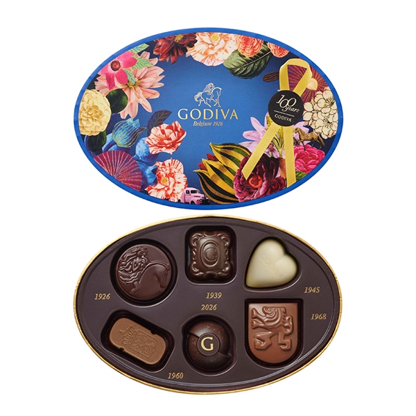 【ゴディバ】100年の遊び心 アソートメント 6粒入