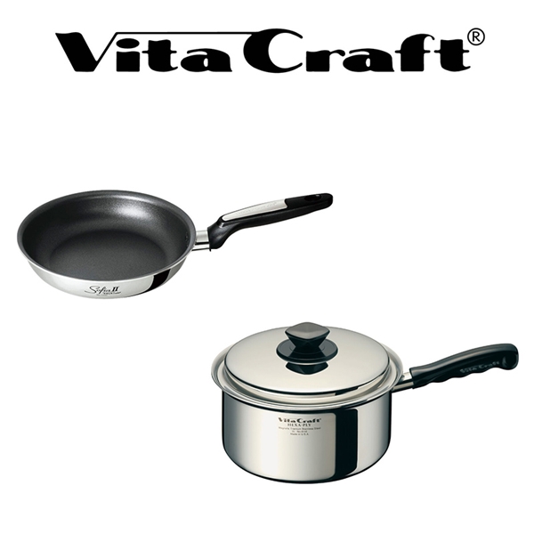 ★福袋★【ビタクラフト】片手鍋・フライパンセット
