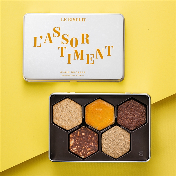 【ル・ビスキュイ・アラン・デュカス】ビスキュイ・エグザ 詰め合わせ 10枚入り(5種)