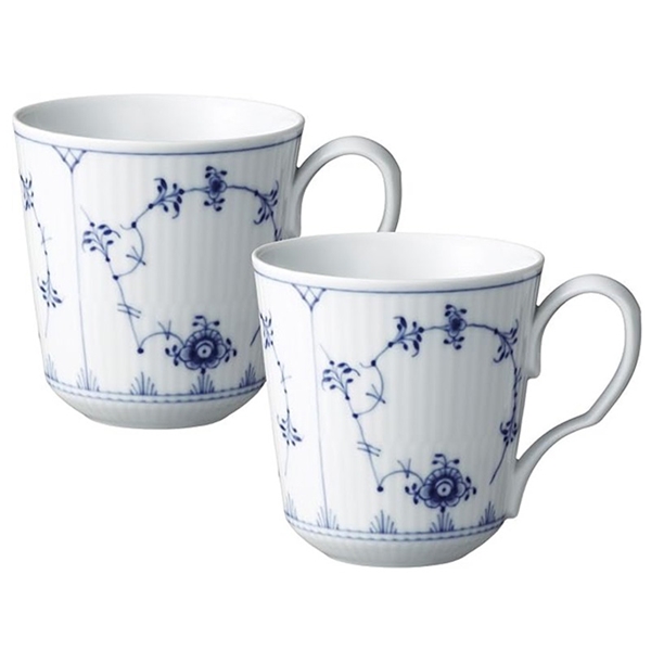 【ロイヤルコペンハーゲン】BFTDプレイン マグSペア