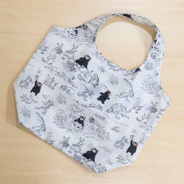 【くまモン】くまモン×鳥獣戯画 エコバッグ