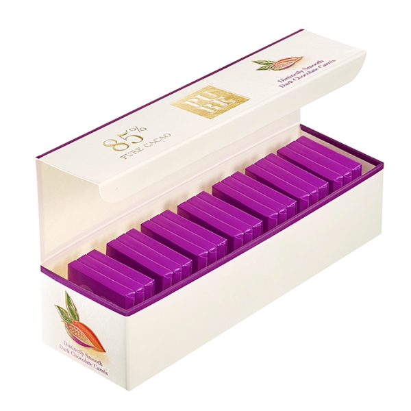 【ゴディバ】ピュア85% ダークチョコレート カレ 21枚入り