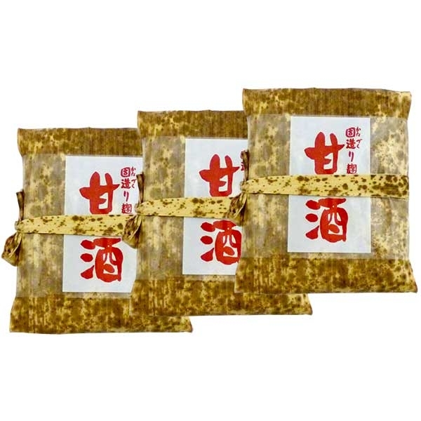 【シガキ食品】固造り麹甘酒(3個入)