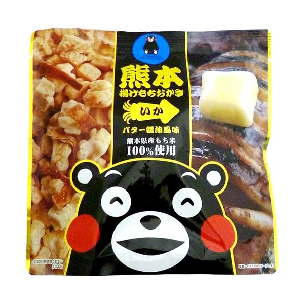 【木村のあられ】熊本揚げもちおかき (いかバター醤油味)