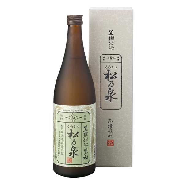 【松の泉酒造】 黒 松の泉 (クロ マツノイズミ ) 720ml