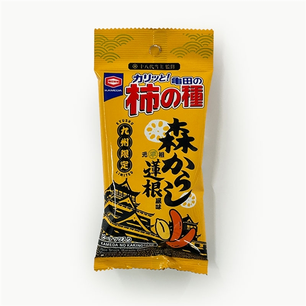 亀田の柿の種 森からし蓮根風味